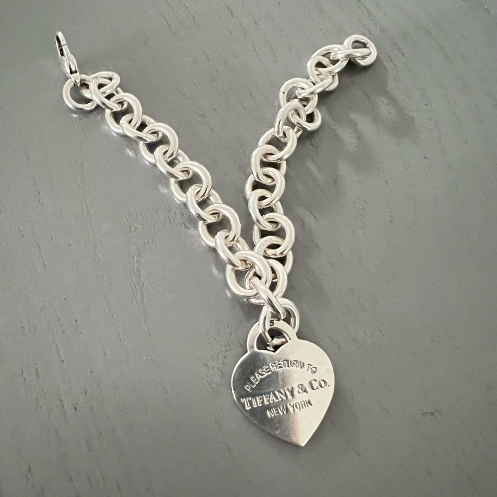 Tiffany & Co heart bracelet